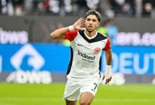 عمر مرموش مهاجم منتخب مصر ونادي اينتراخت فرانكفورت الألماني